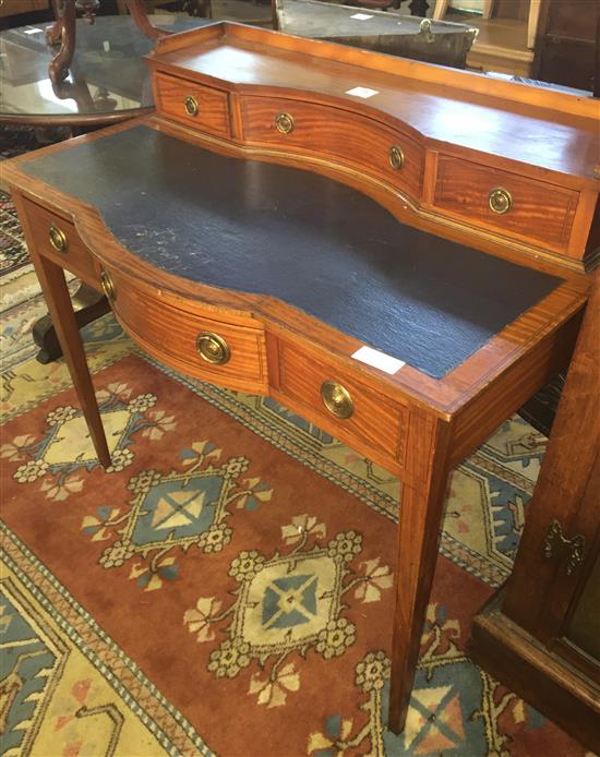 Edwardian satinwood ladies desk